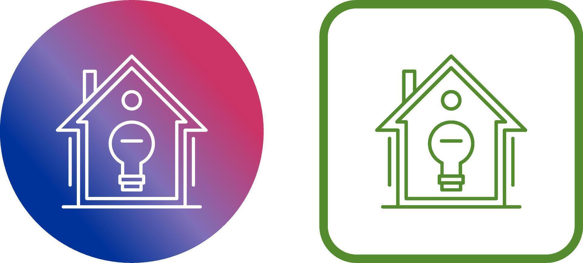 Home Automation Icon Design vector