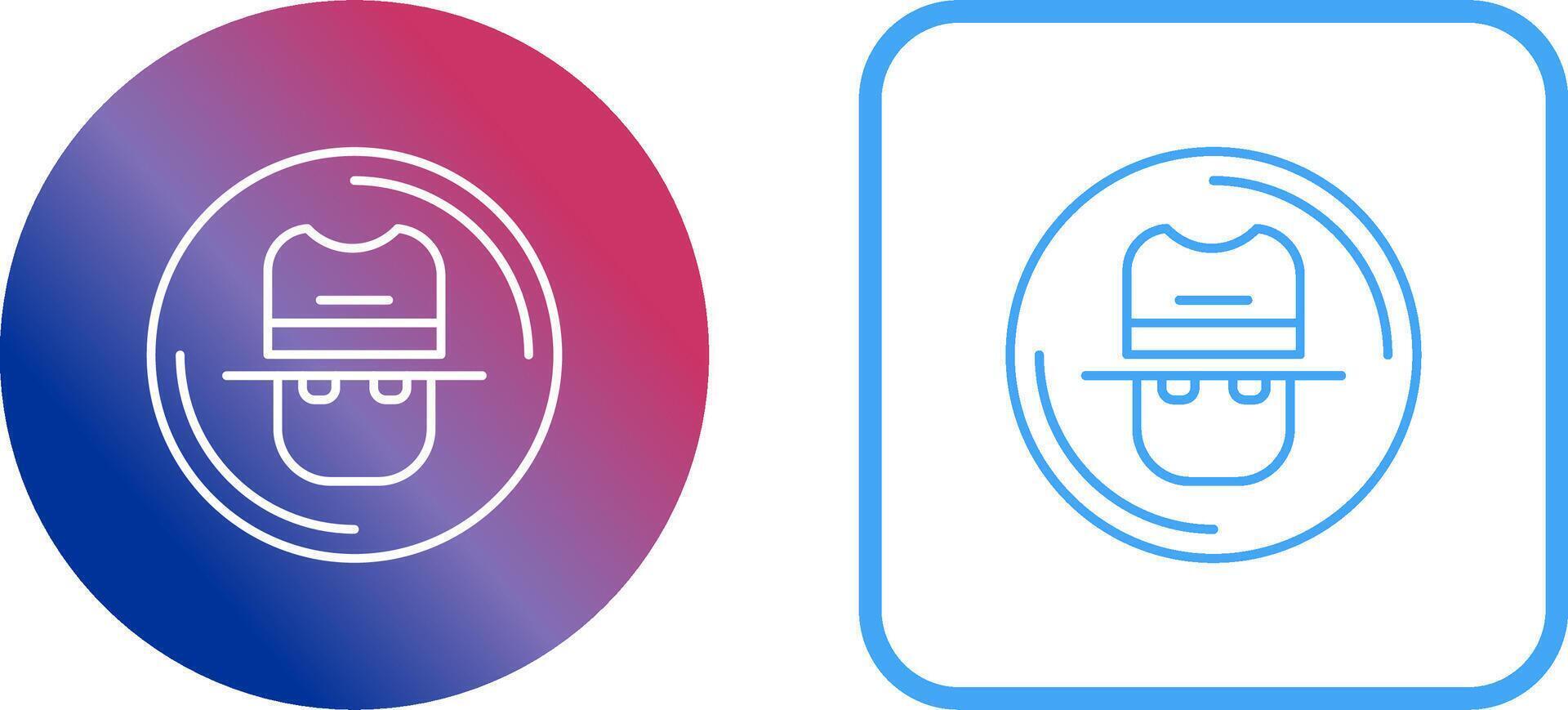Spy Icon Design vector