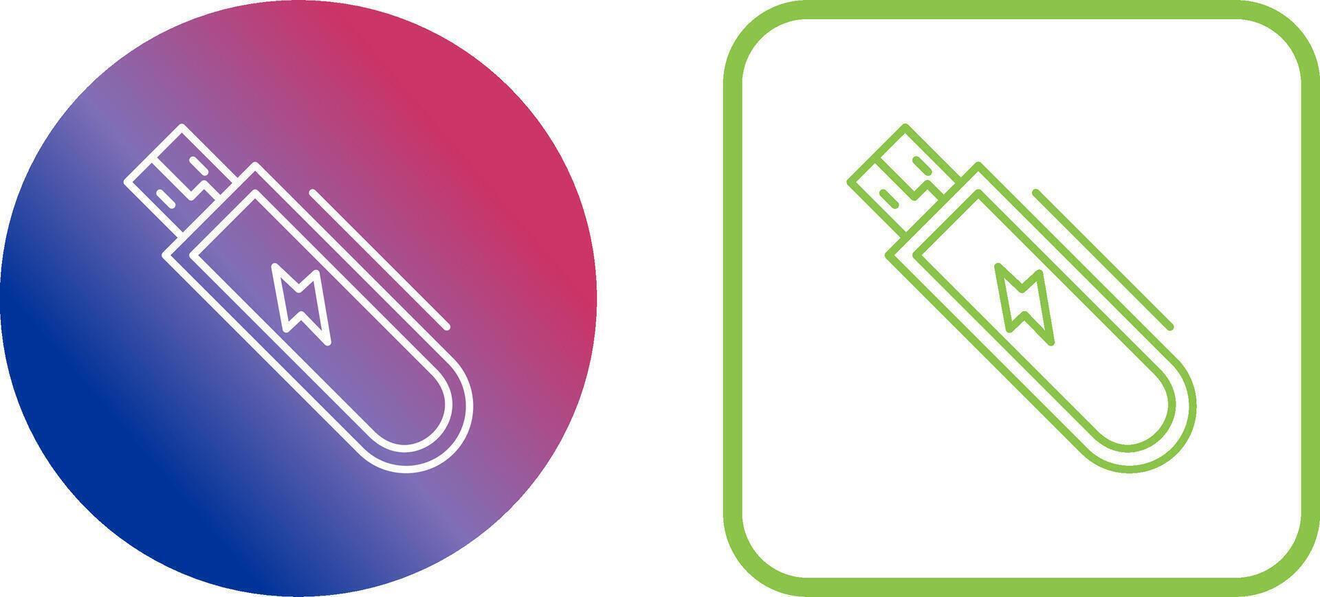 Usb Icon Design vector
