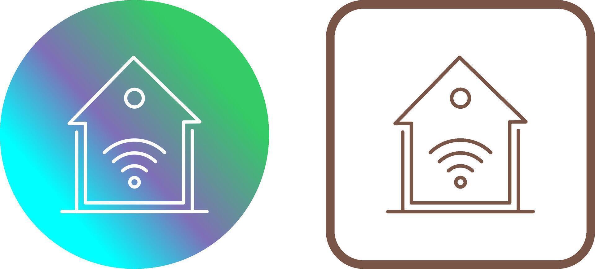 Smart Home Icon Design vector