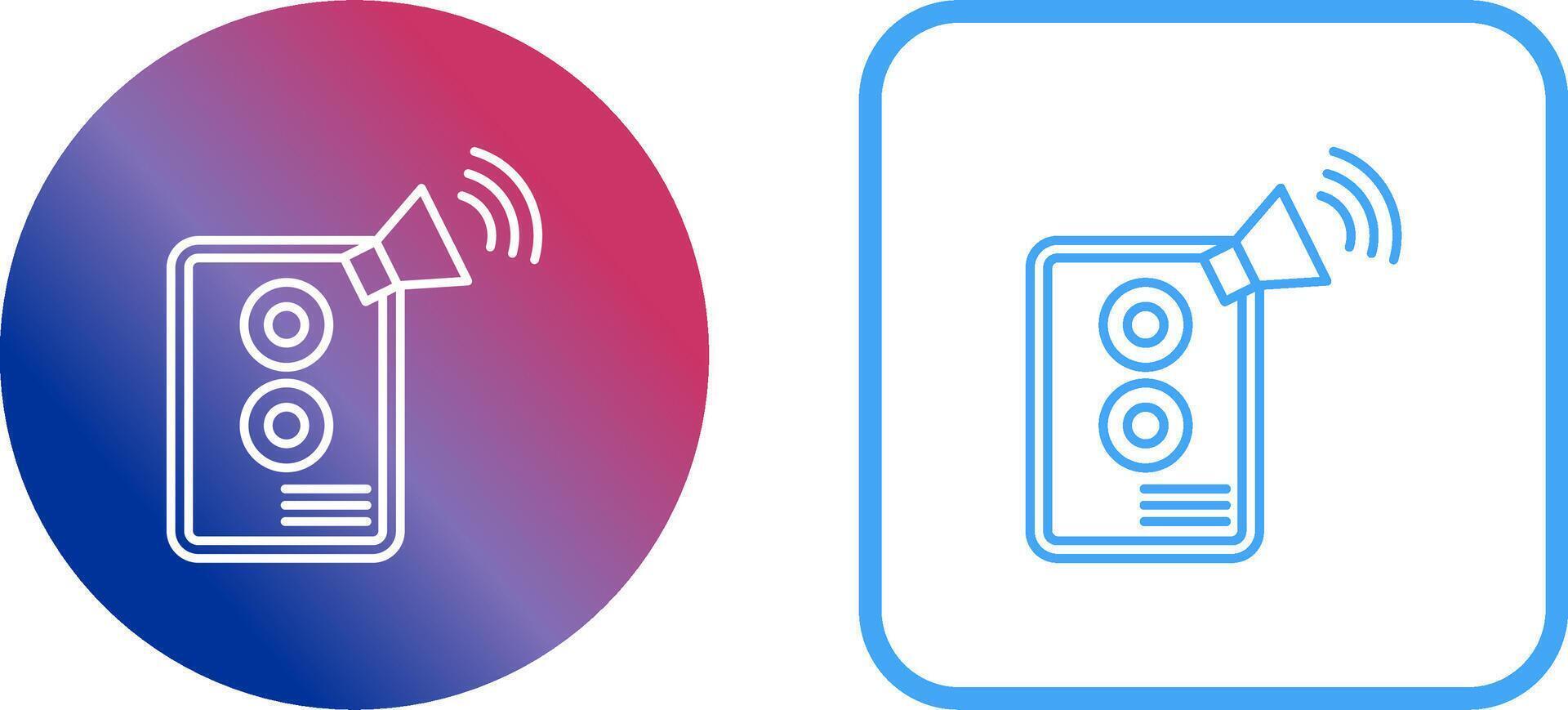 Speaker Icon Design vector