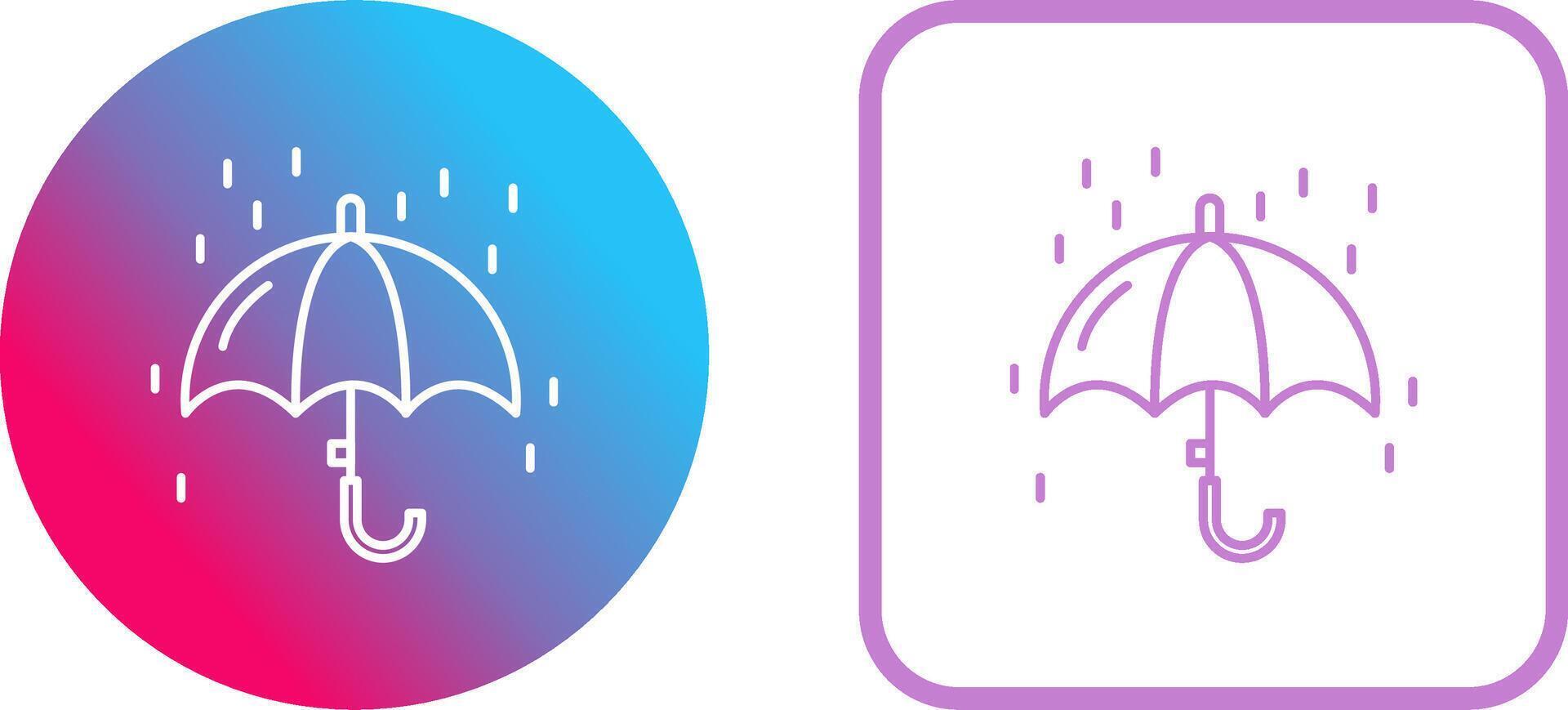 Raining Icon Design vector