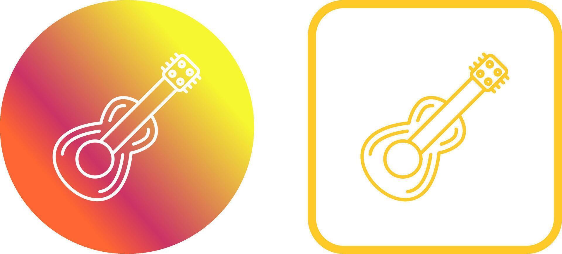 Guitar Icon Design vector