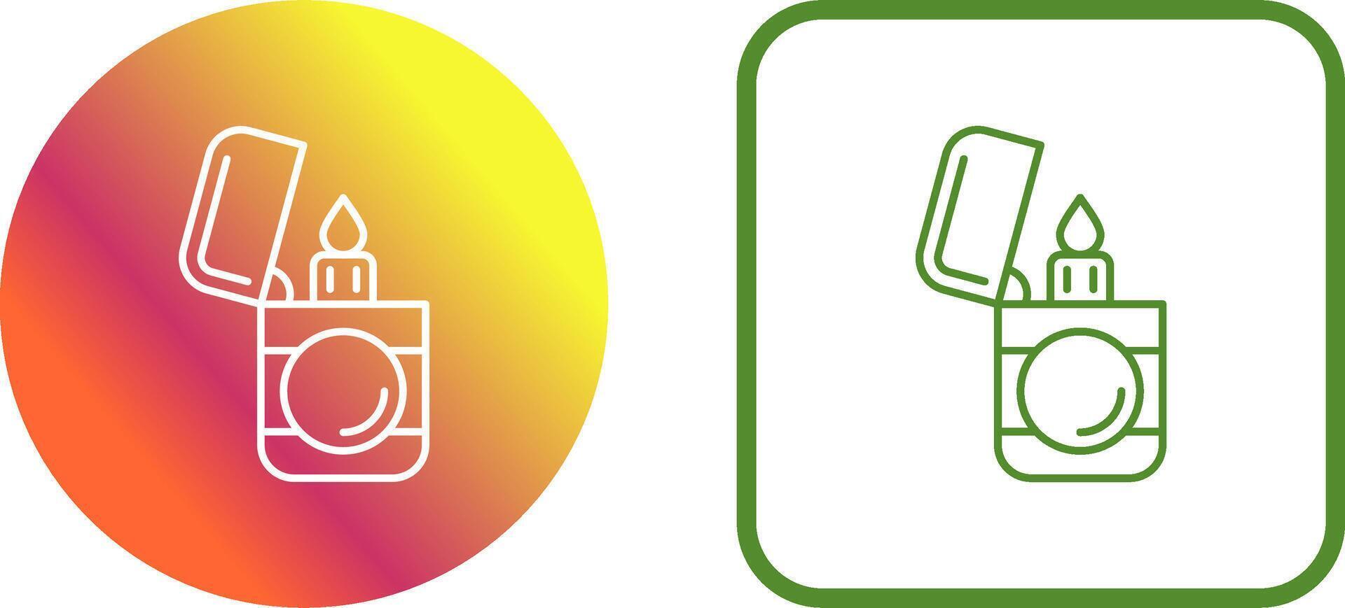 Lighter Icon Design vector
