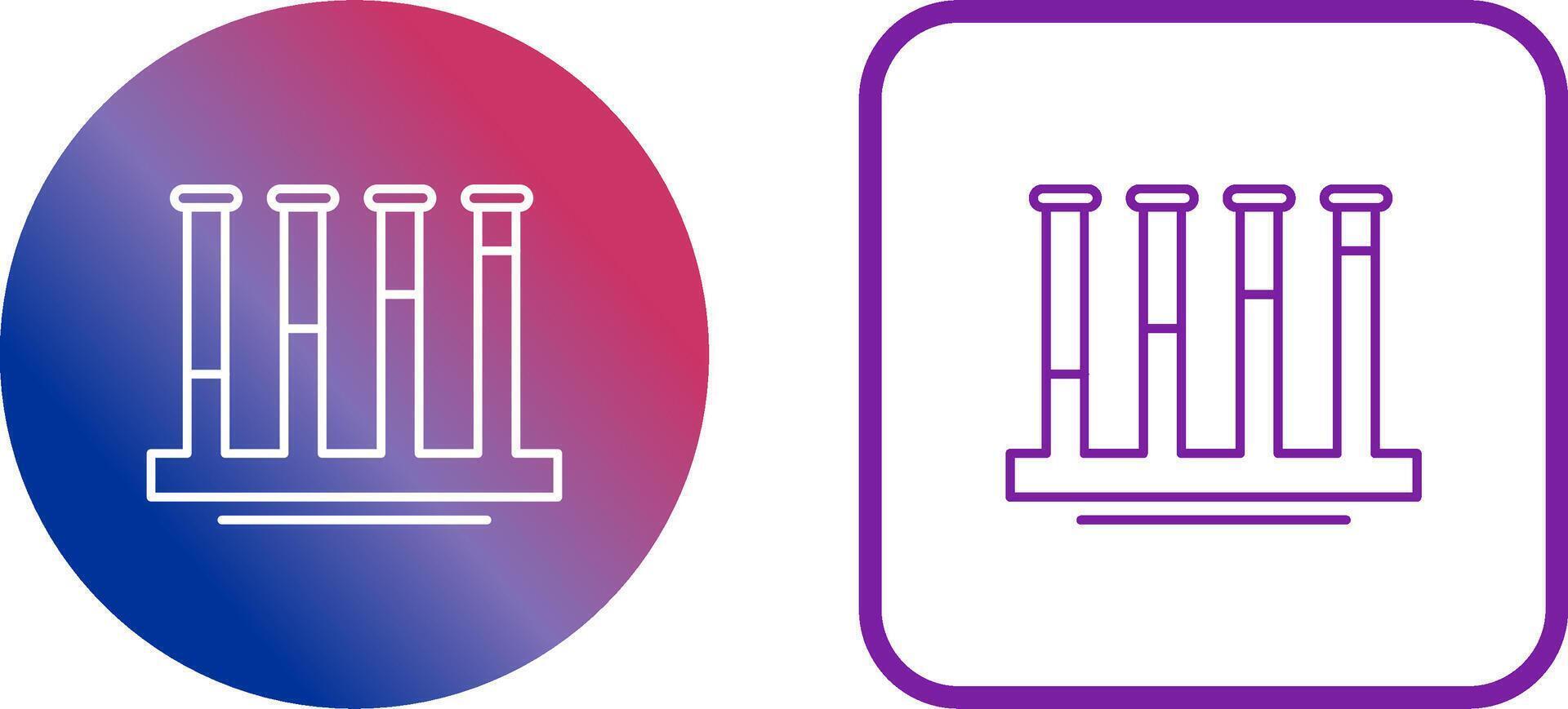 Communicating Vessels Icon Design vector
