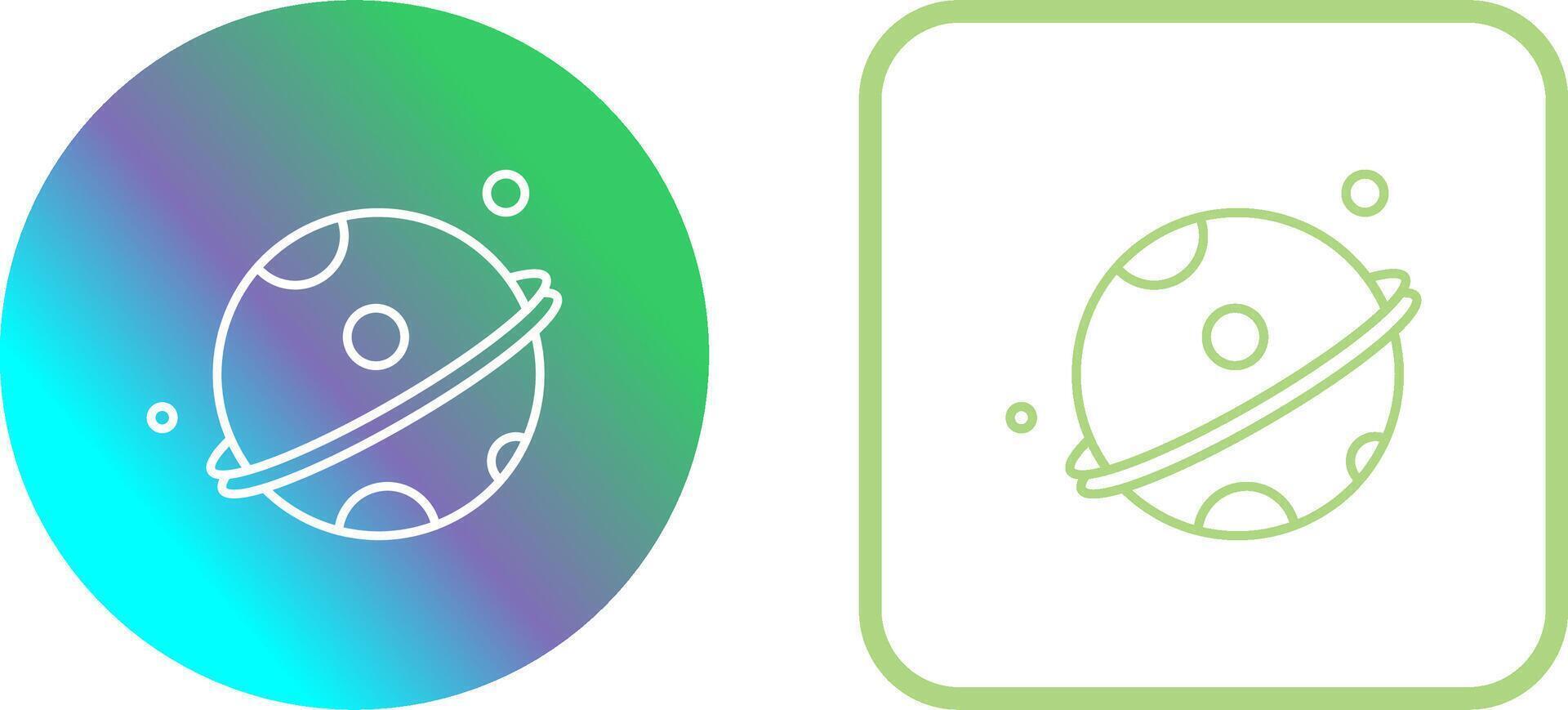 Planet Icon Design vector