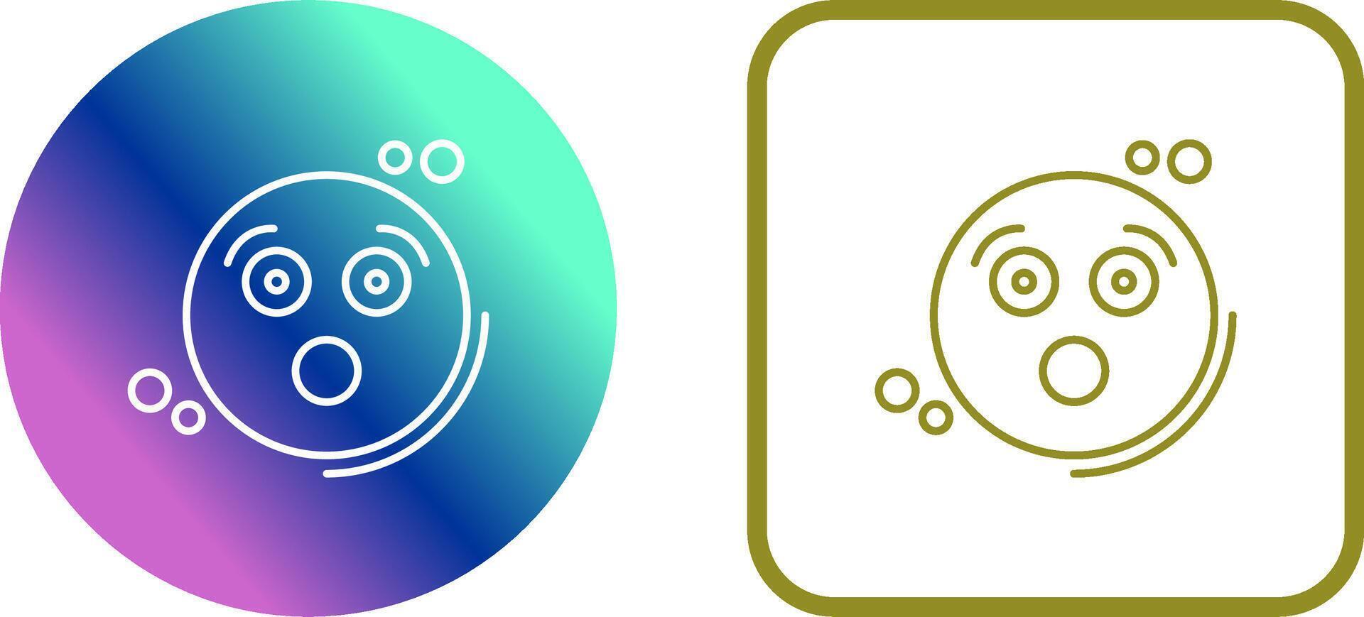 Surprised Icon Design vector