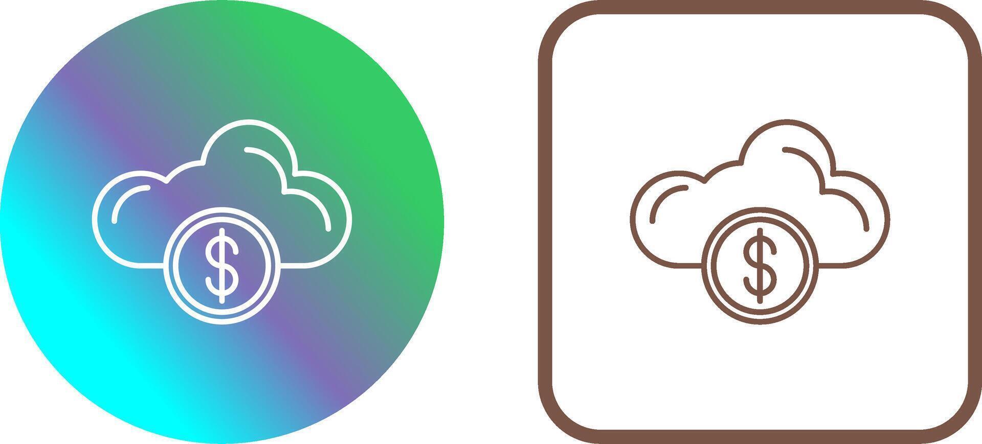 Cloude Icon Design vector