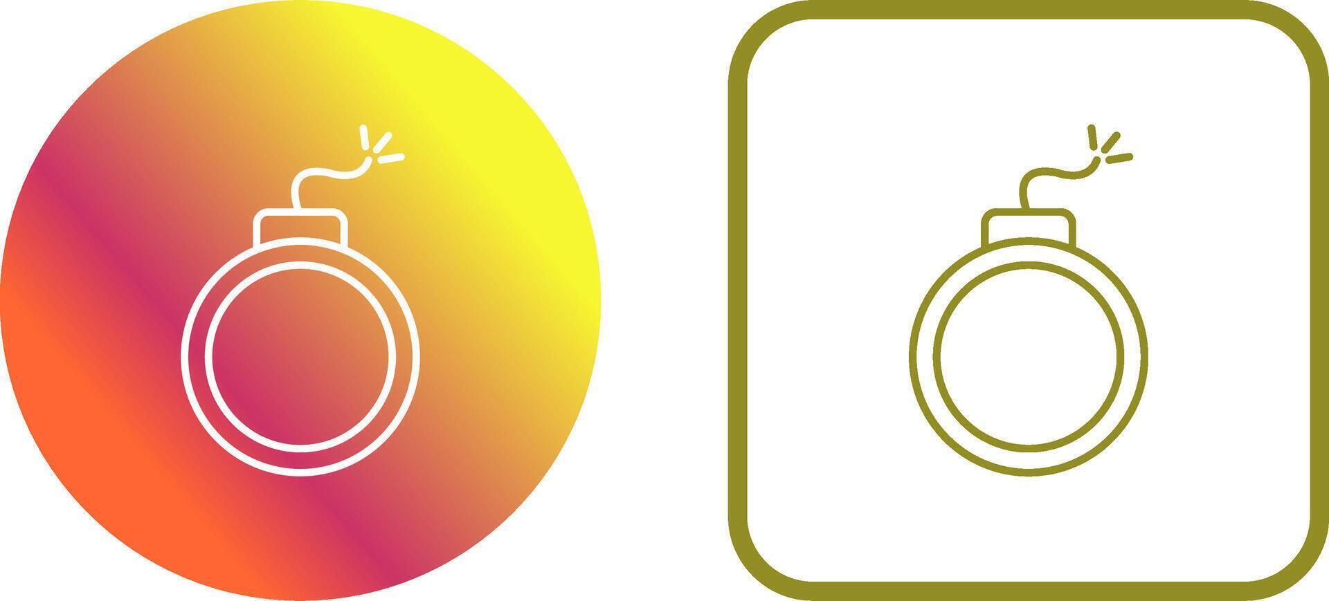 Bomb Icon Design vector