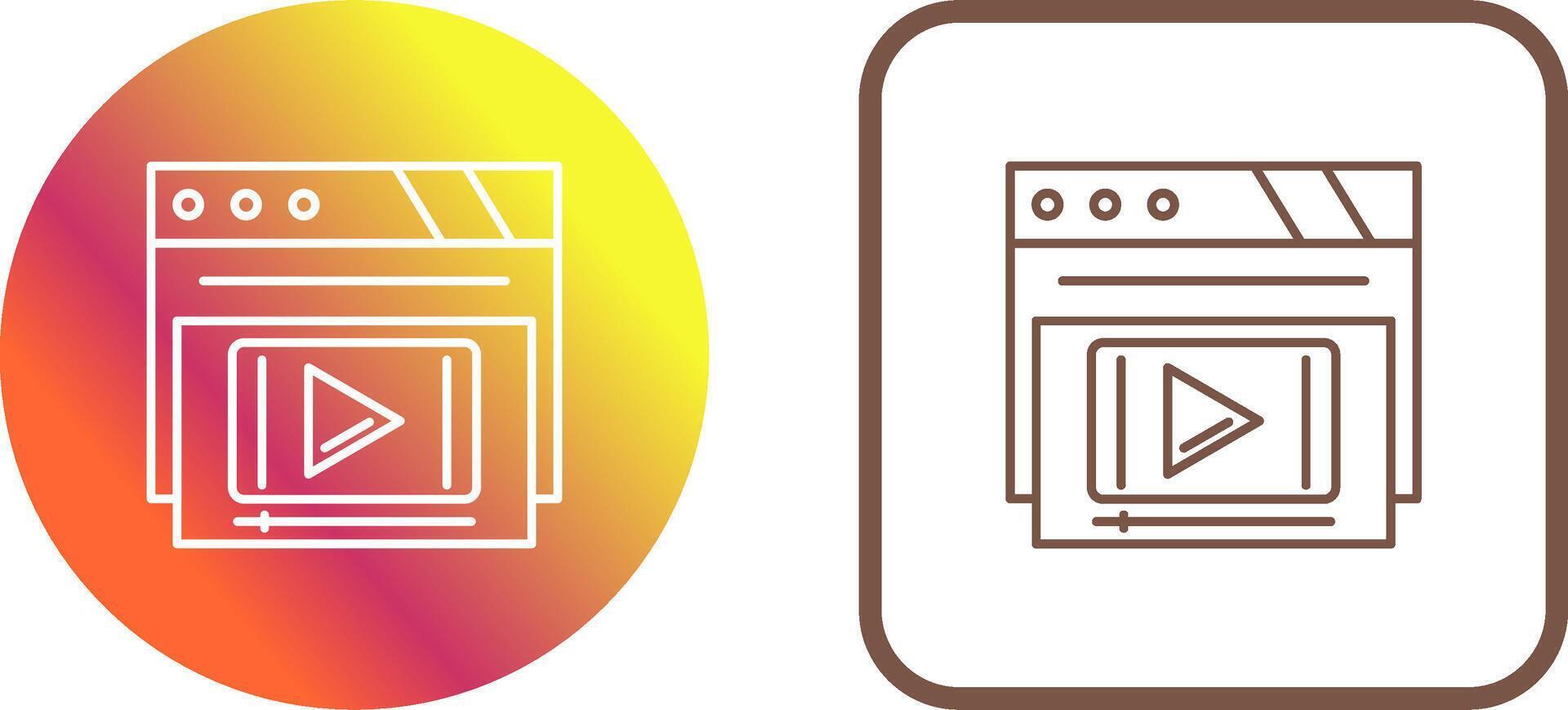 Player Icon Design vector