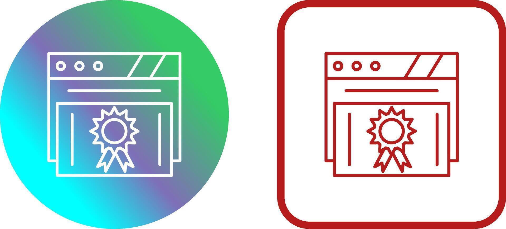 Award Icon Design vector