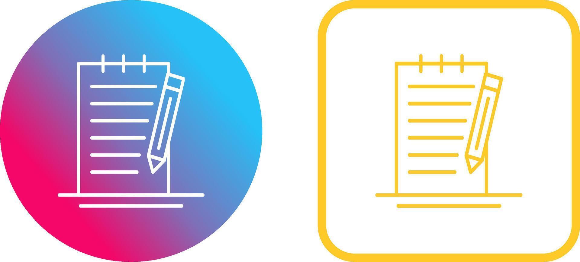Check Up List Icon Design vector