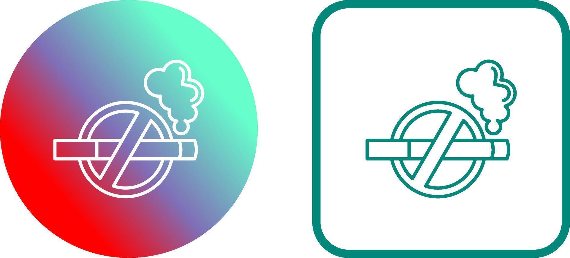 No Tobacco Icon Design vector