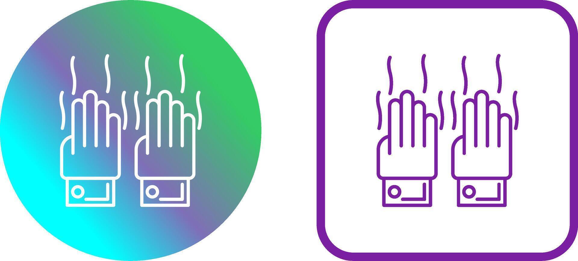 Smelly Hands Icon Design vector