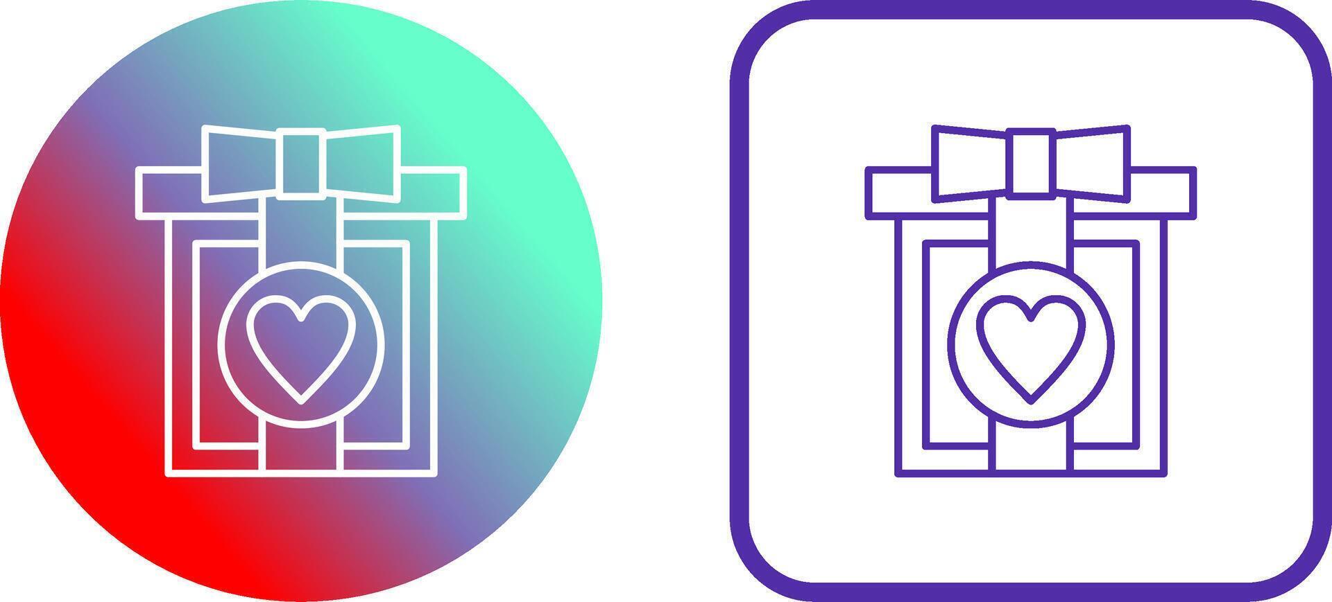 Gift Box Icon Design vector