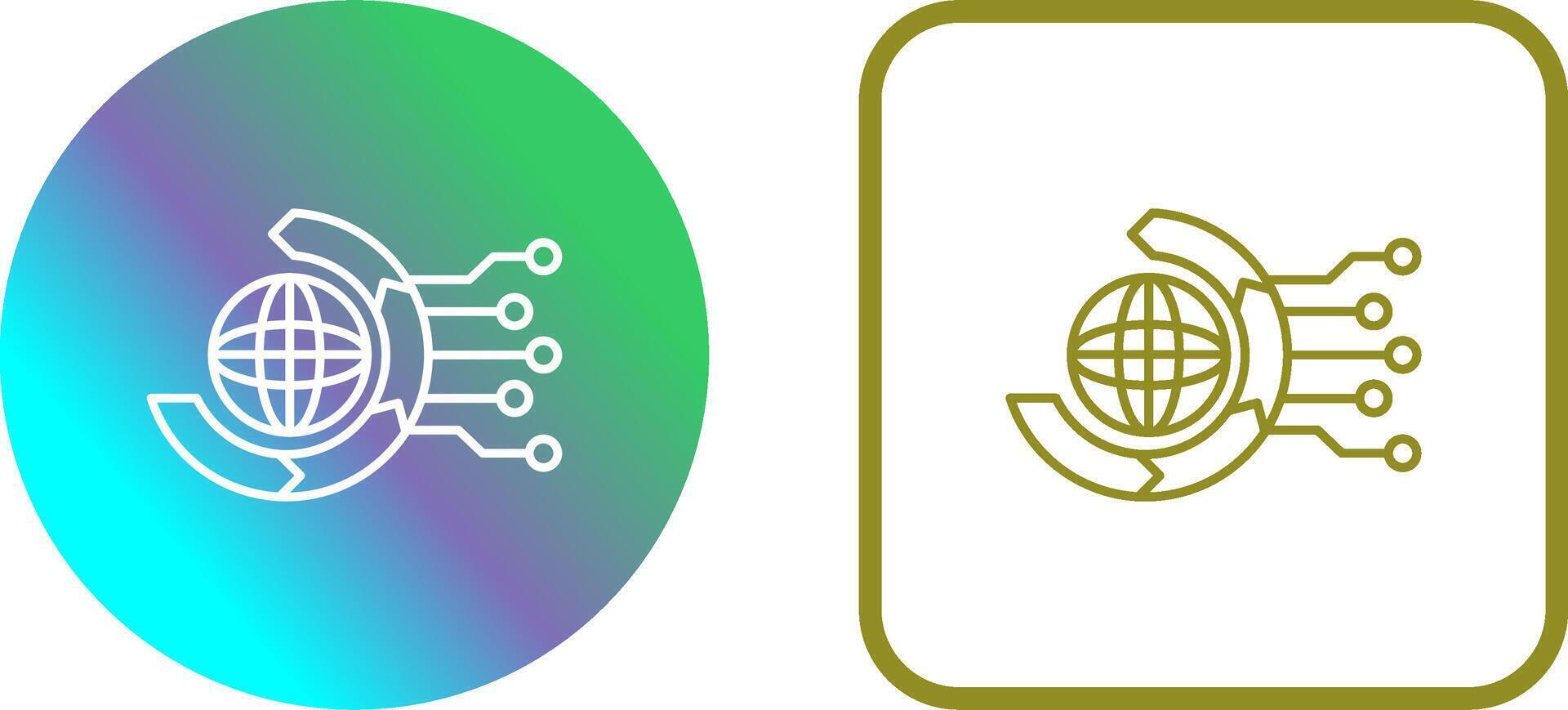 Internet Icon Design vector