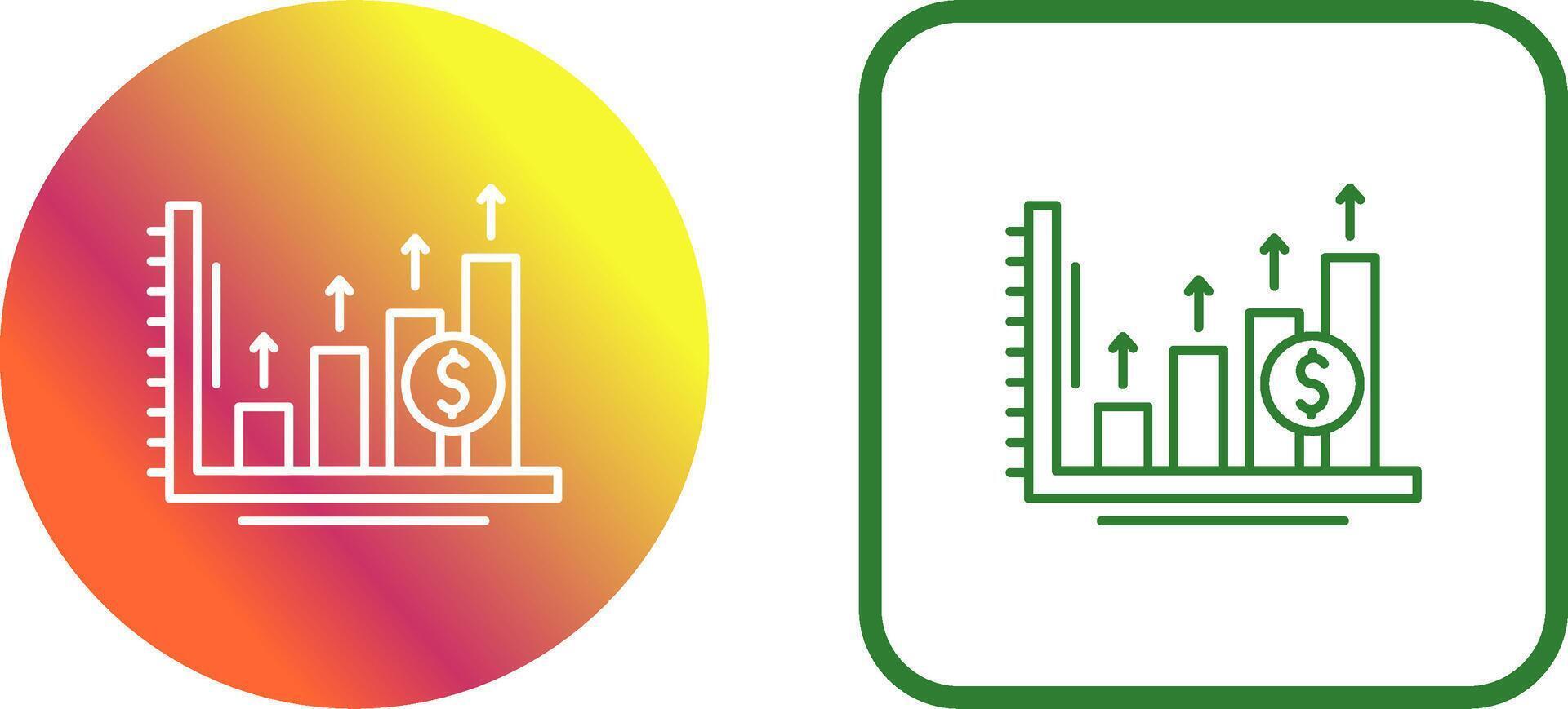Profit Icon Design vector