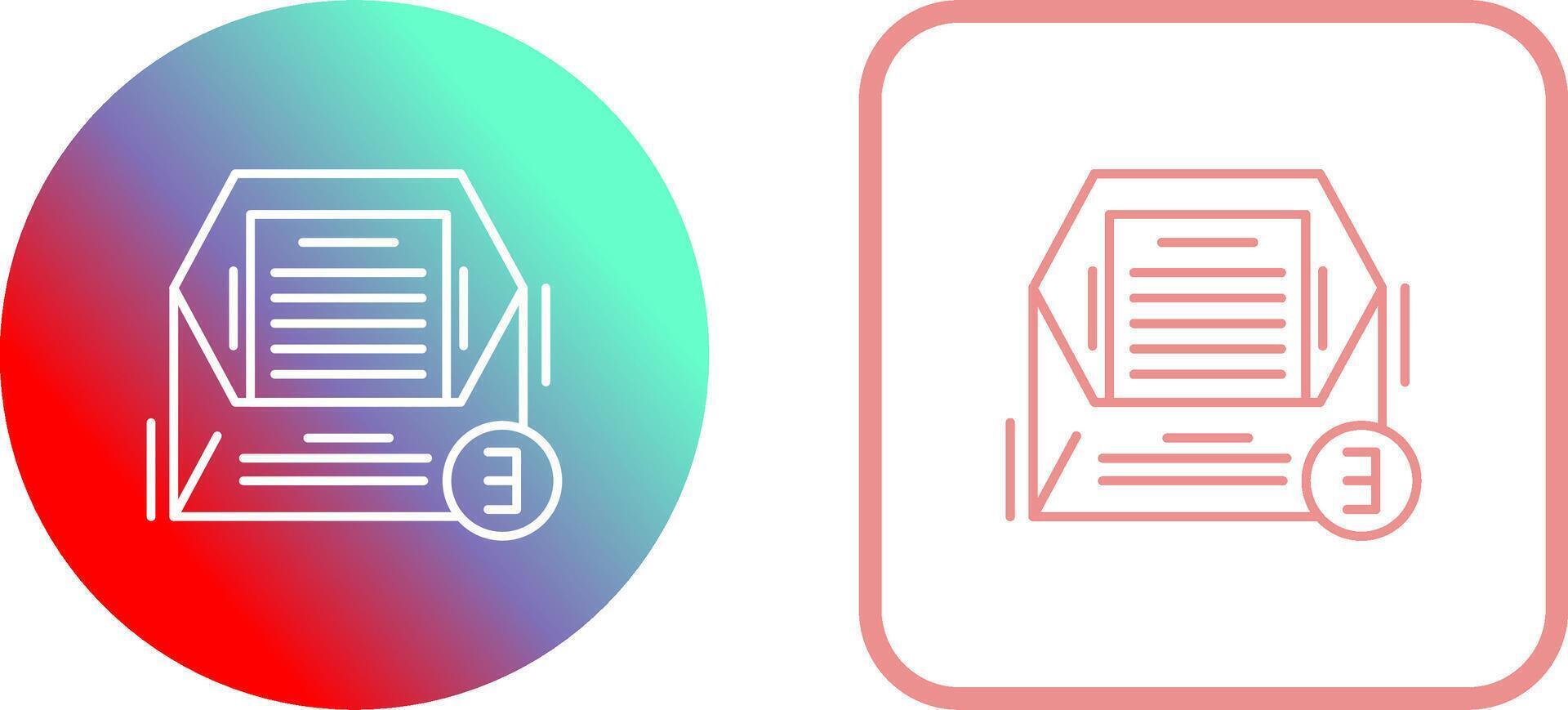 Emails Icon Design vector