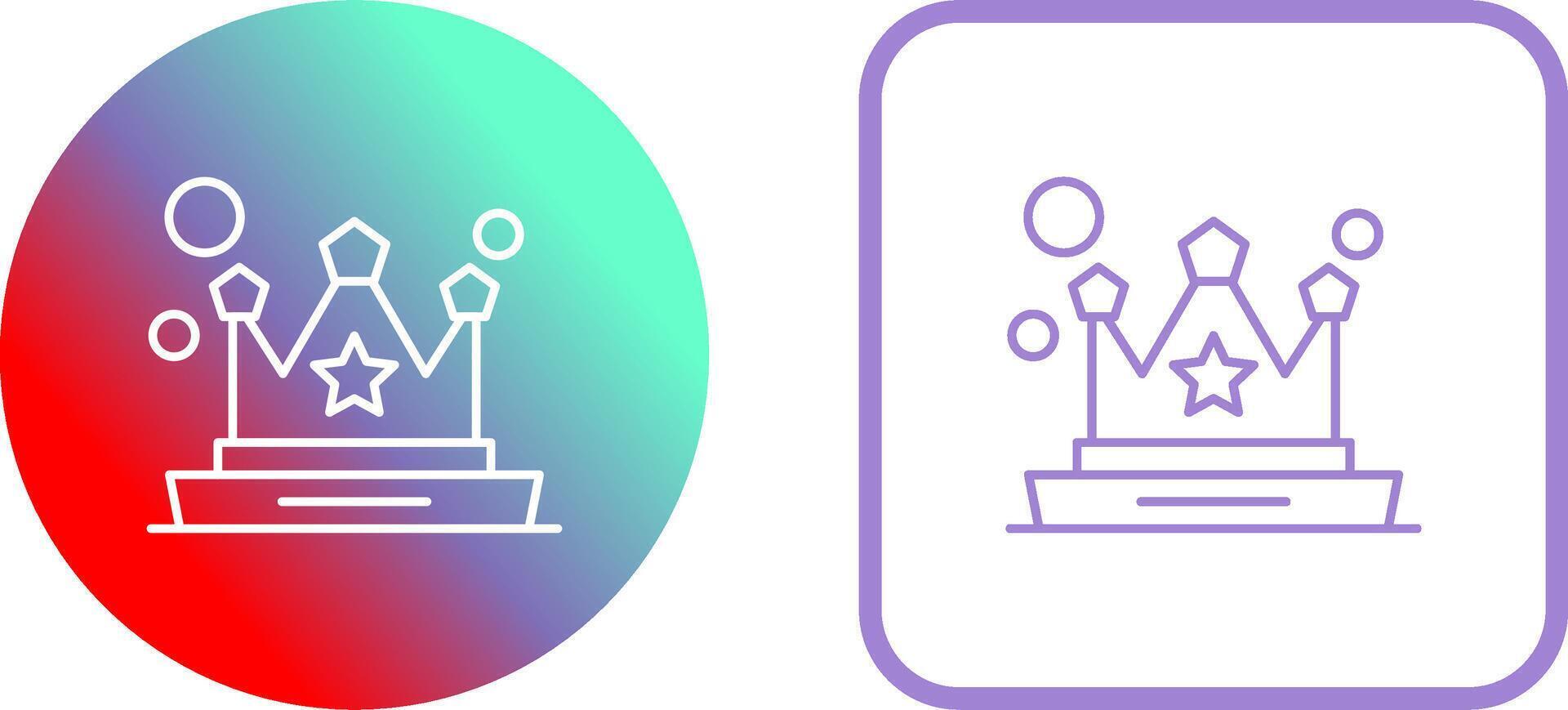 Crown Icon Design vector
