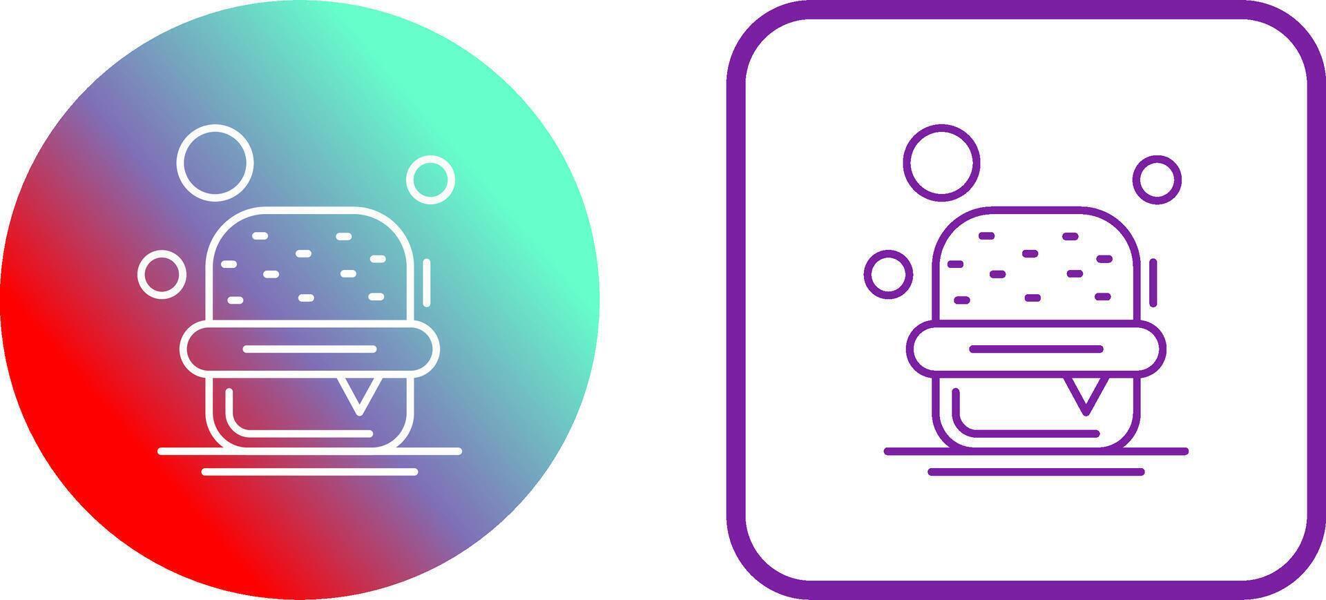 Burger Icon Design vector