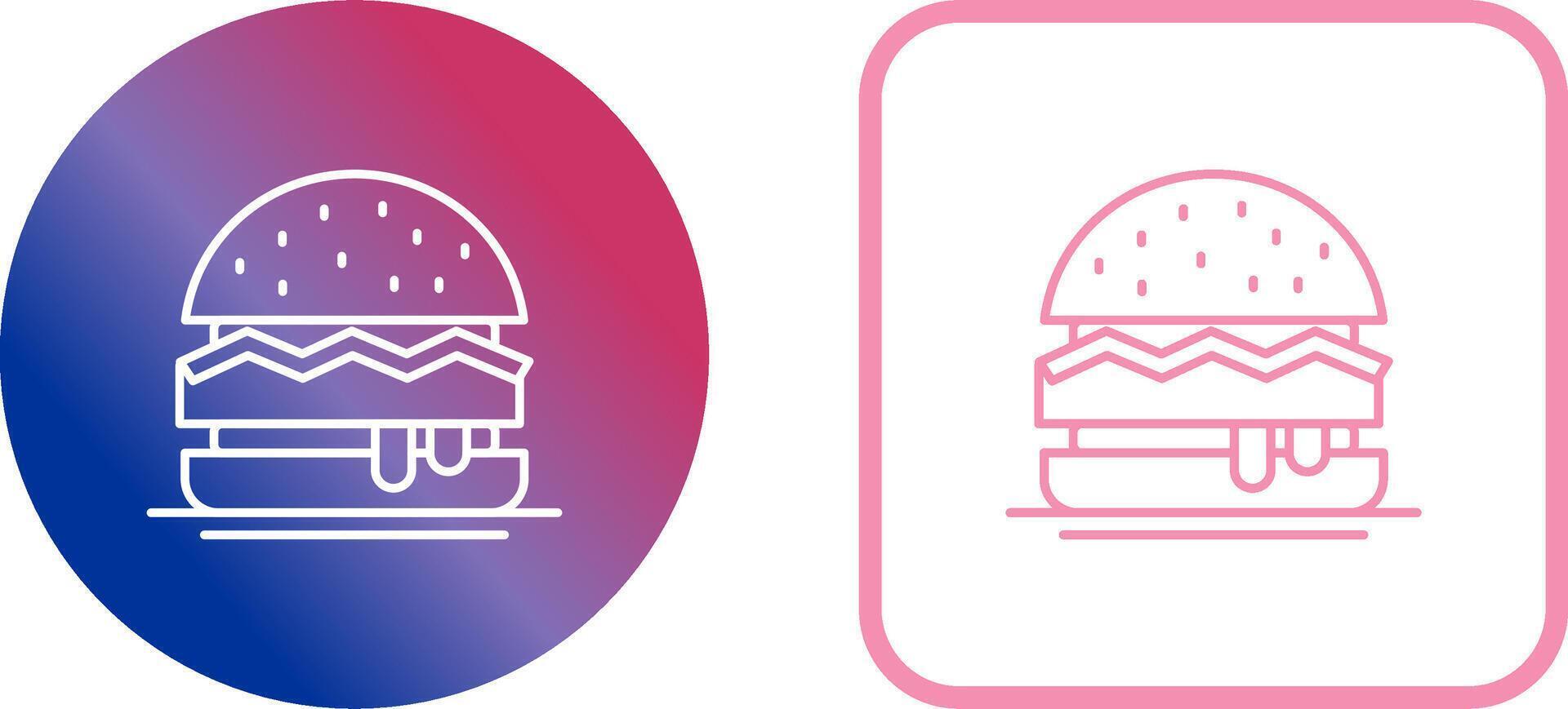 Hamburger Icon Design vector