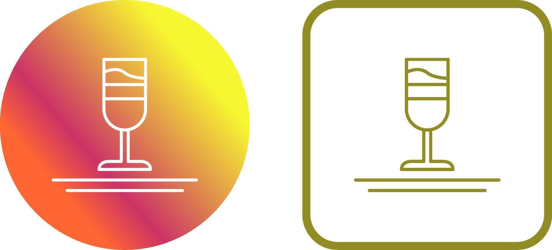 Rainbow Drink Icon Design vector