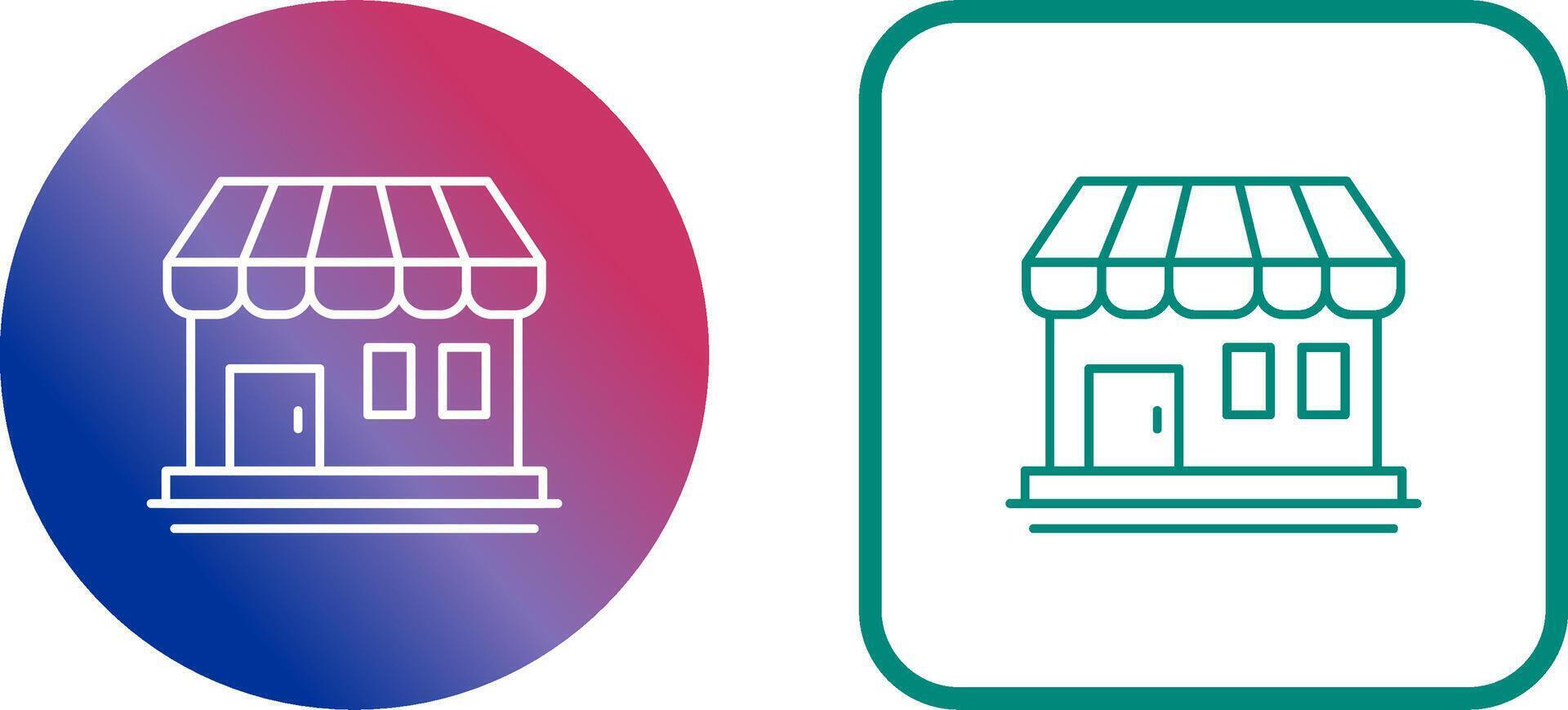 Shop Icon Design vector