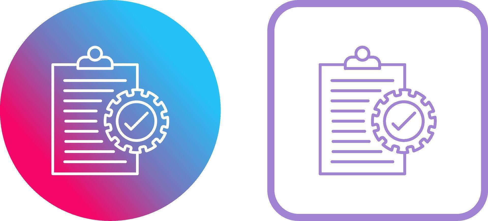 Check List Icon Design vector