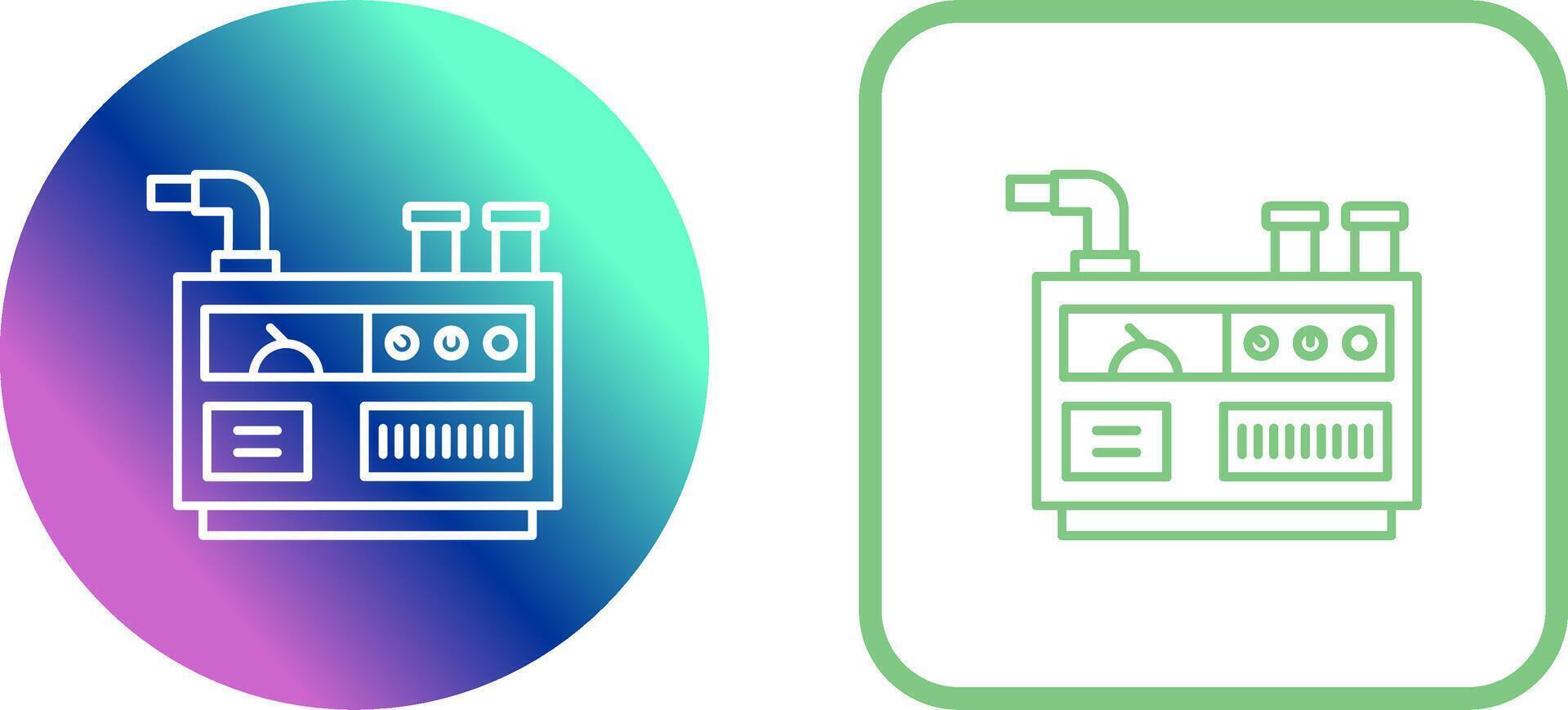 Generator Icon Design vector
