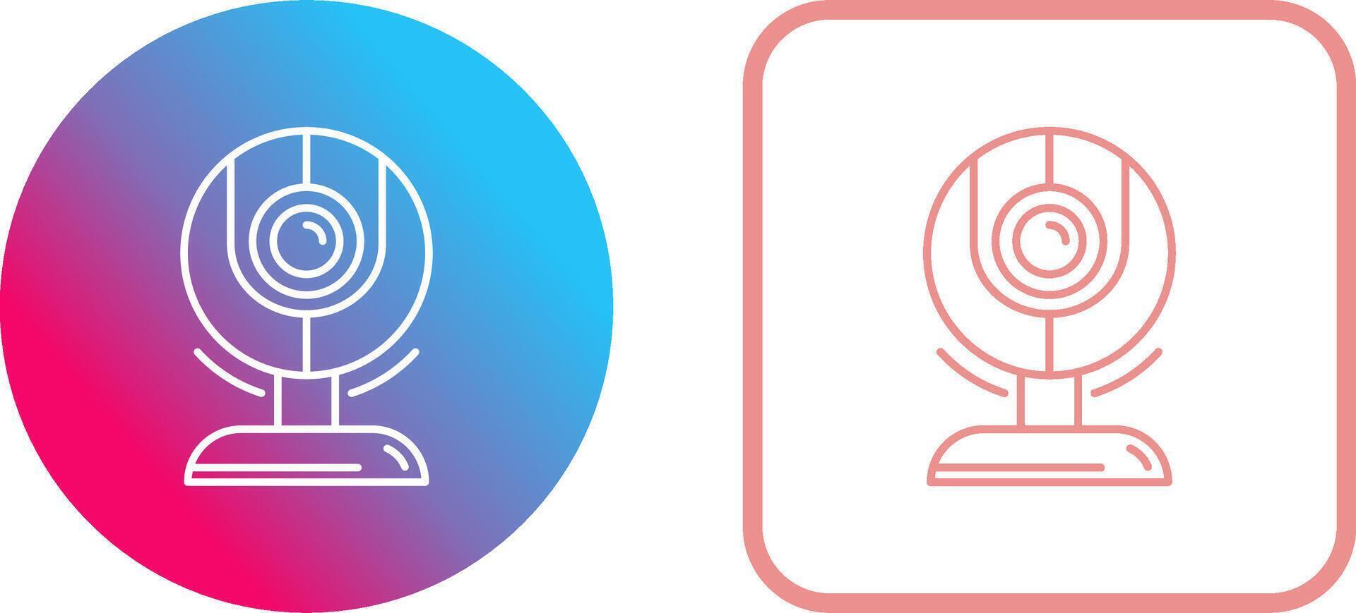 Web Cam Icon Design vector