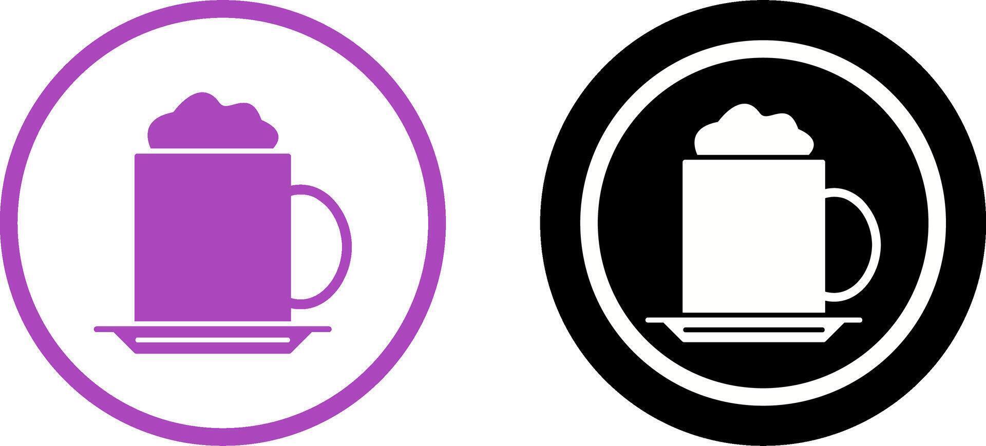 Cappucino Icon Design vector