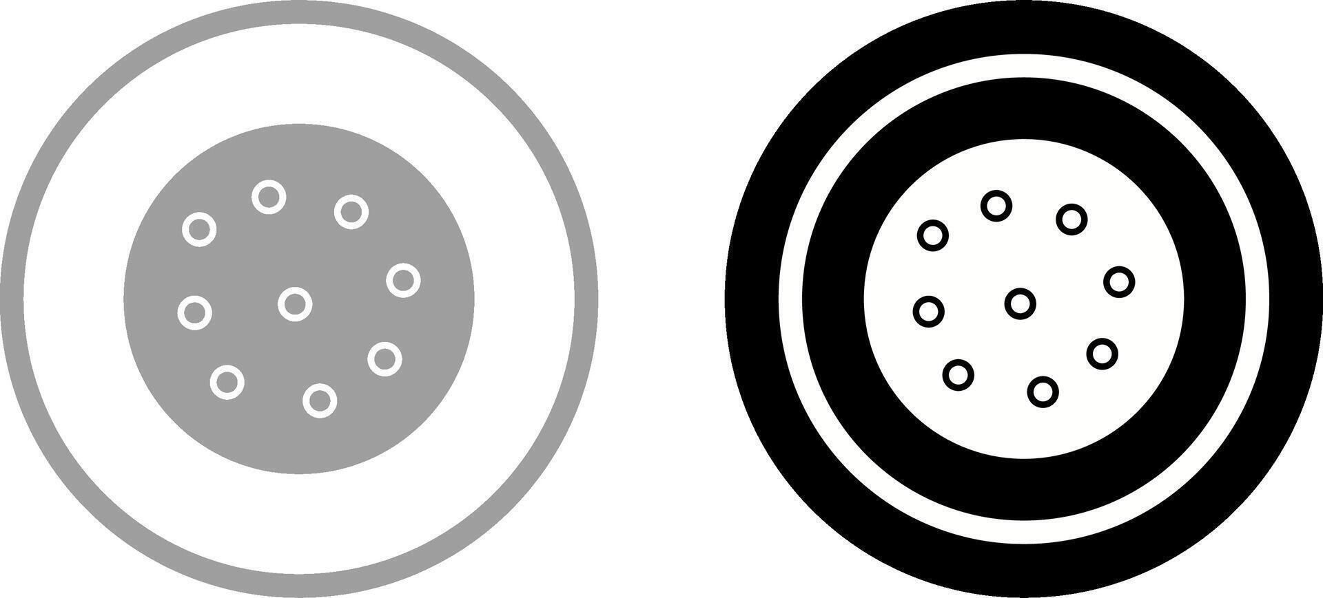 Cookie Icon Design vector