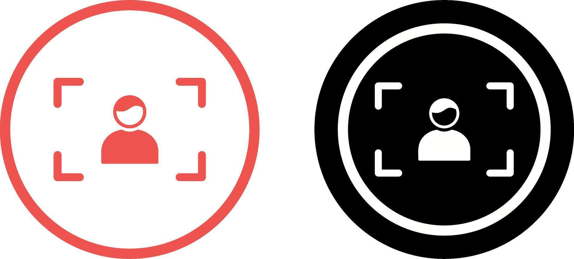 Unique Focus Icon Design vector
