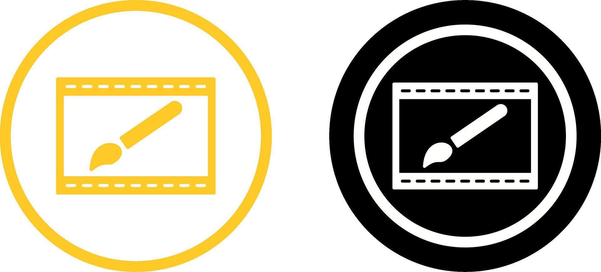 Unique Website Design Icon Design vector