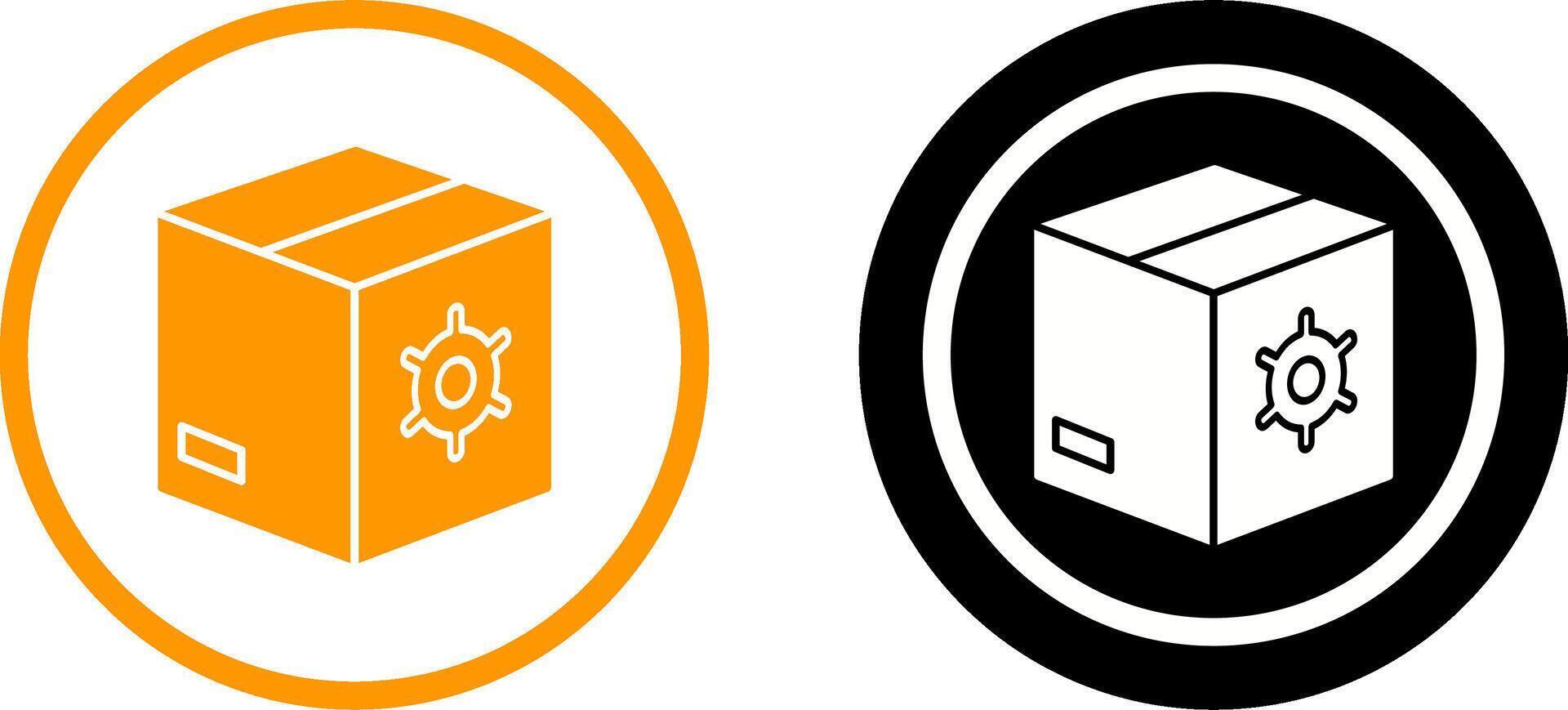 Unique Seo Packages Icon Design vector