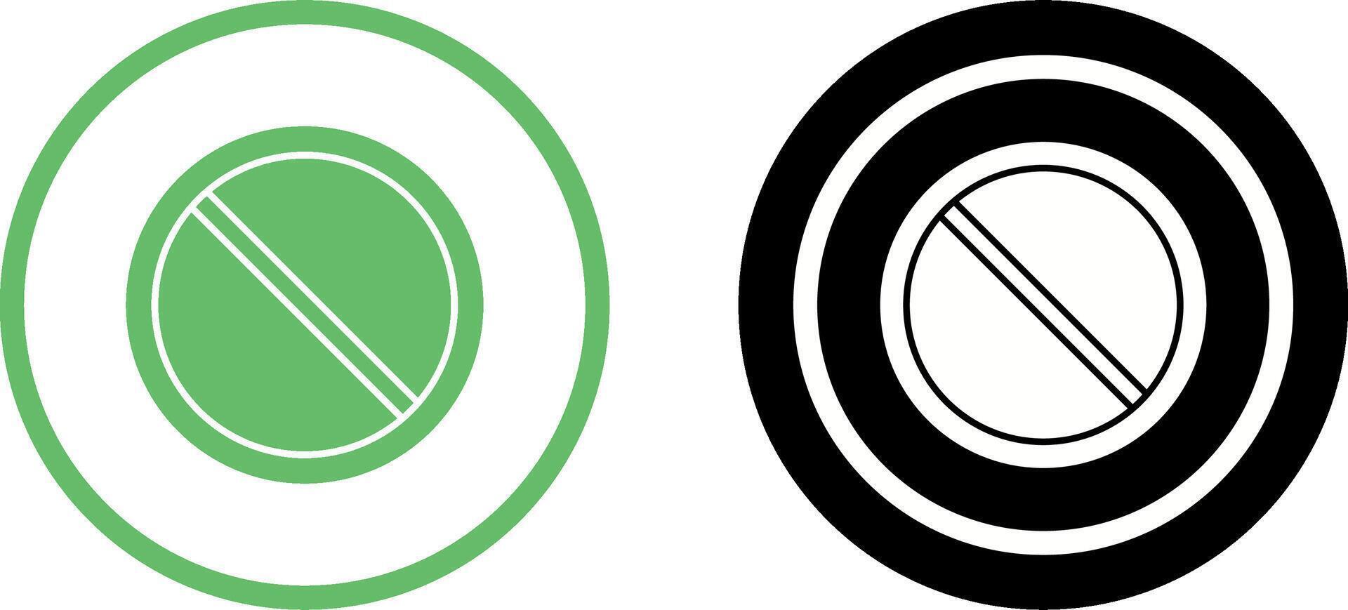 Prohibited Icon Design vector