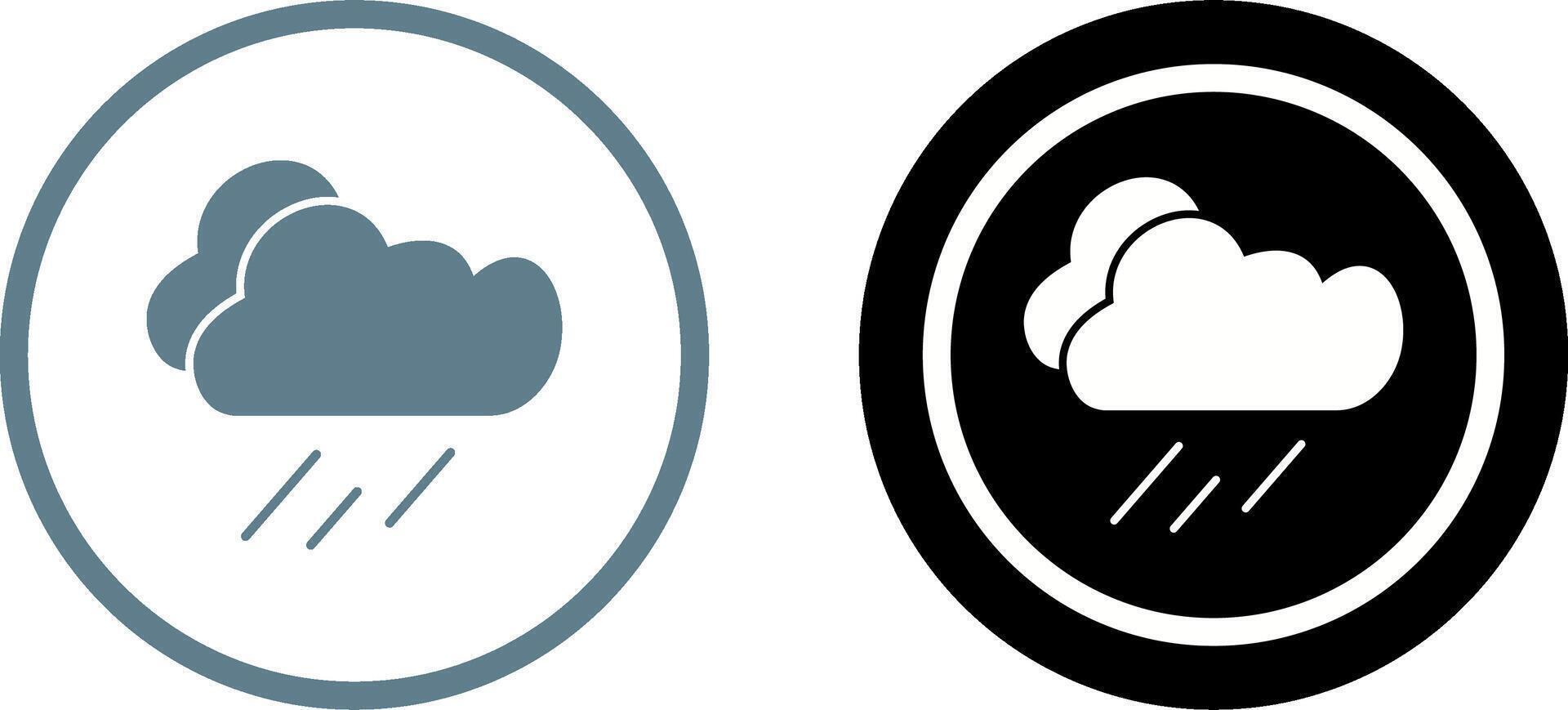 Rain Icon Design vector