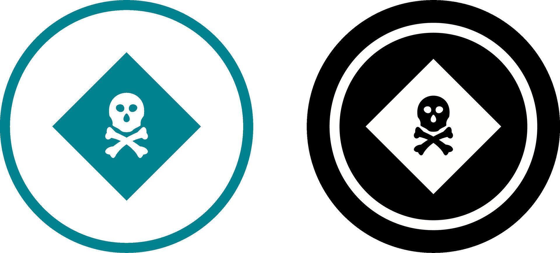 Poisonous Gas Icon Design vector