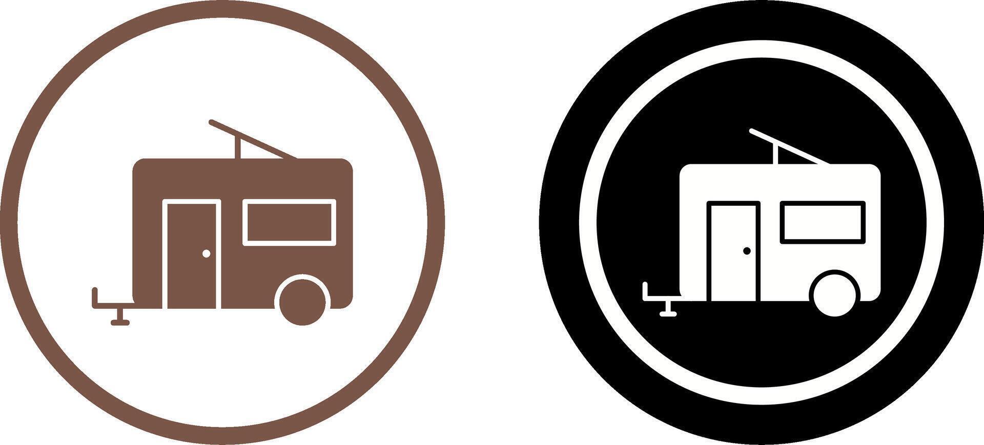 Trailer Icon Design vector