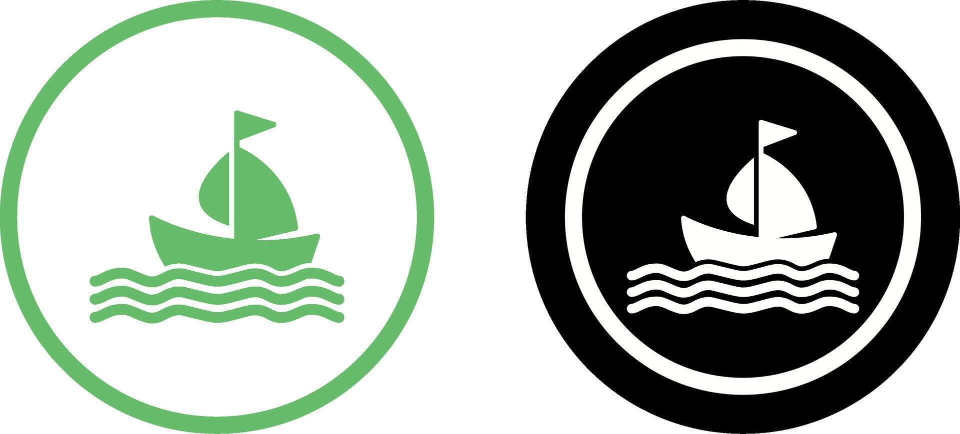 Boat Icon Design vector