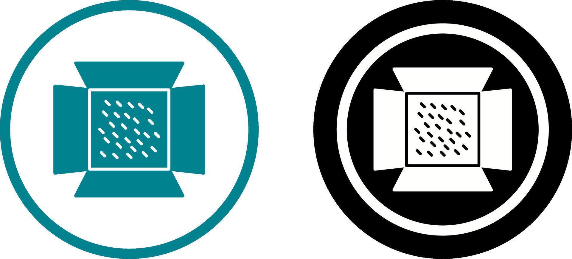Unique Lights Icon Design vector