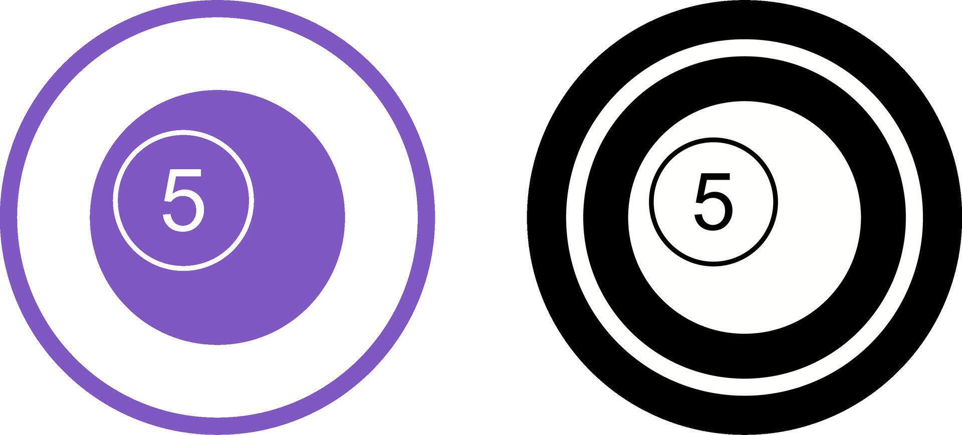 Pool Balls Icon Design vector