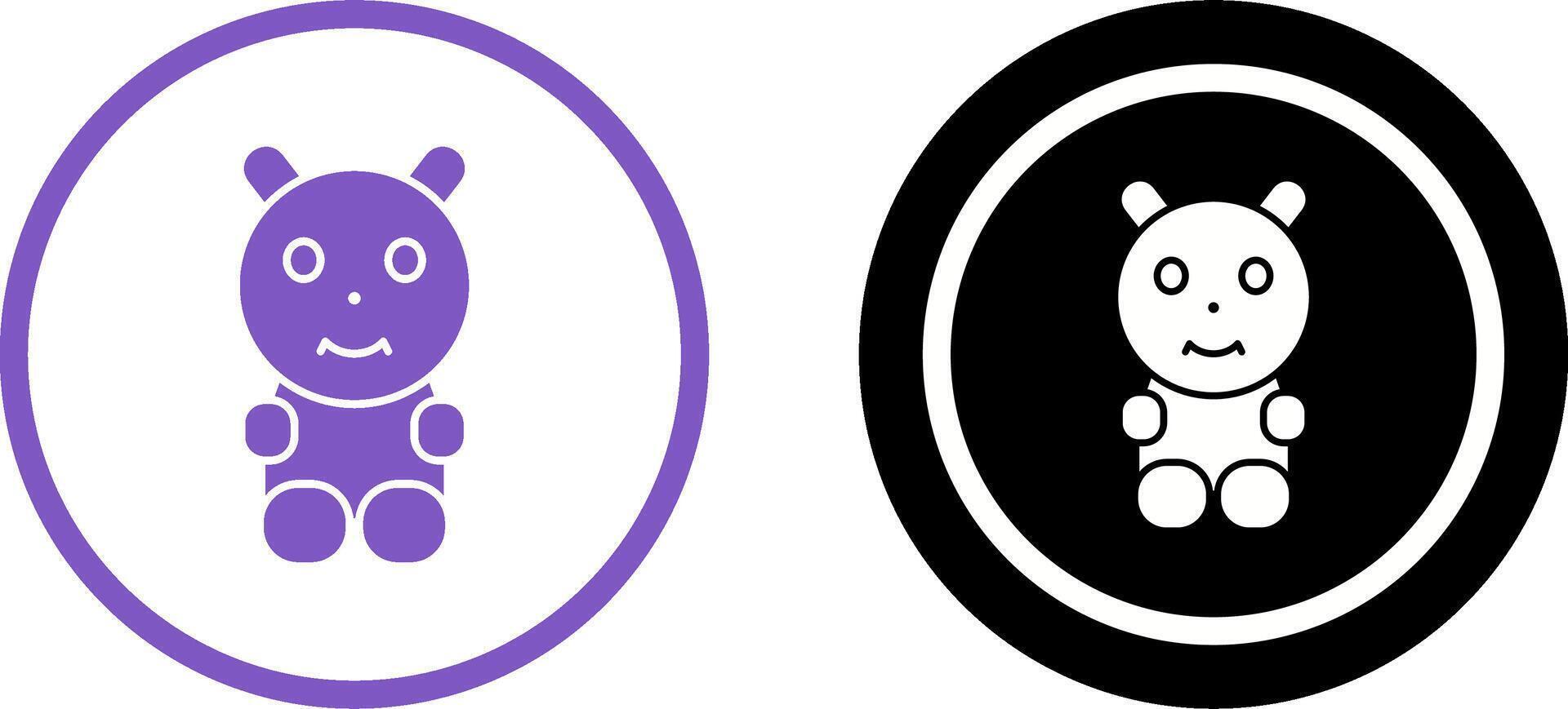 Unique Toys Icon Design vector