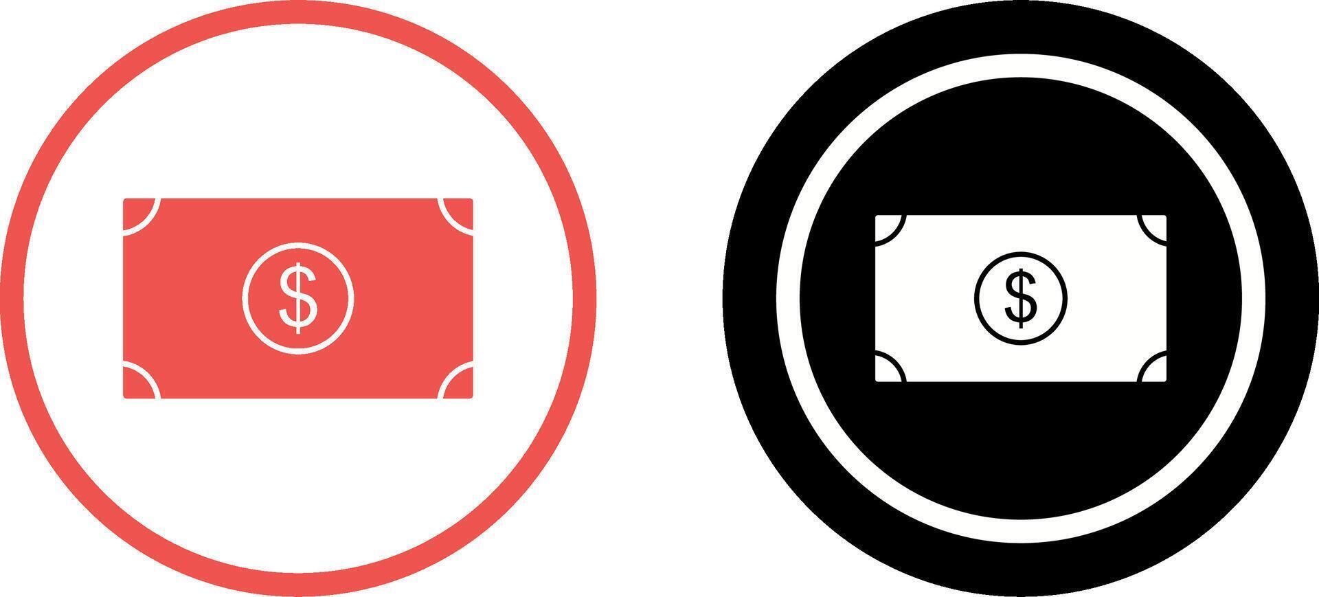 Unique Dollar Icon Design vector