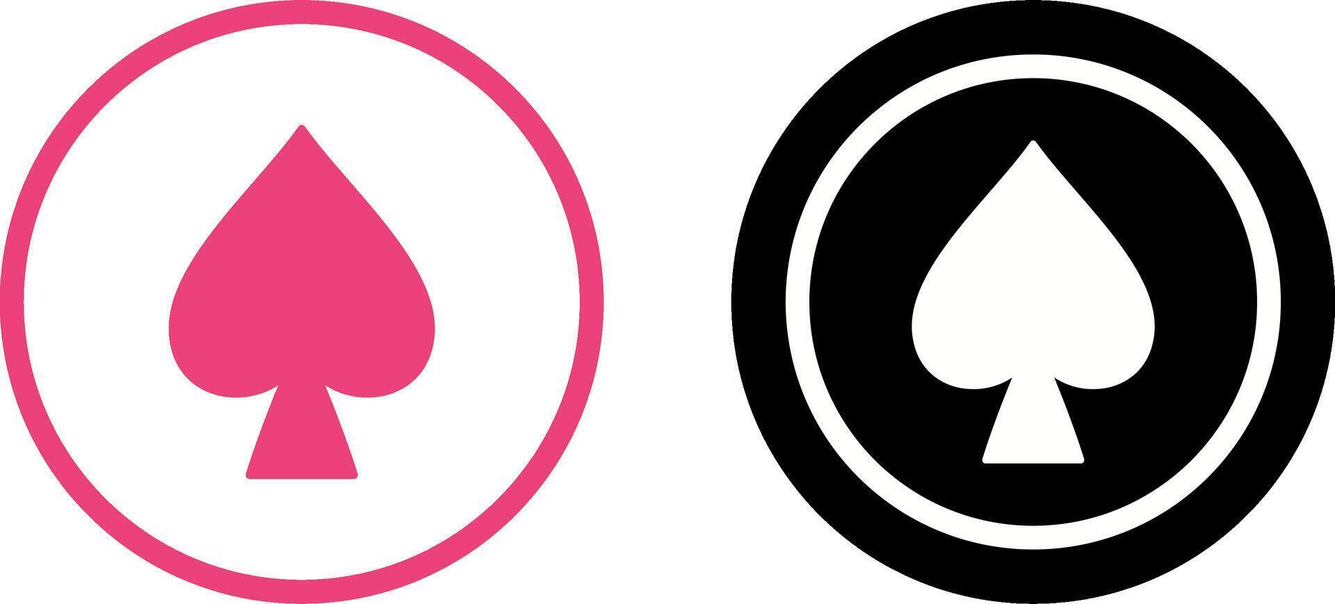 Spade Icon Design vector