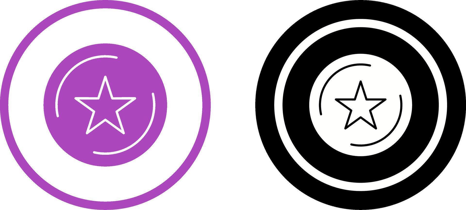 Unique Favorite Icon Design vector