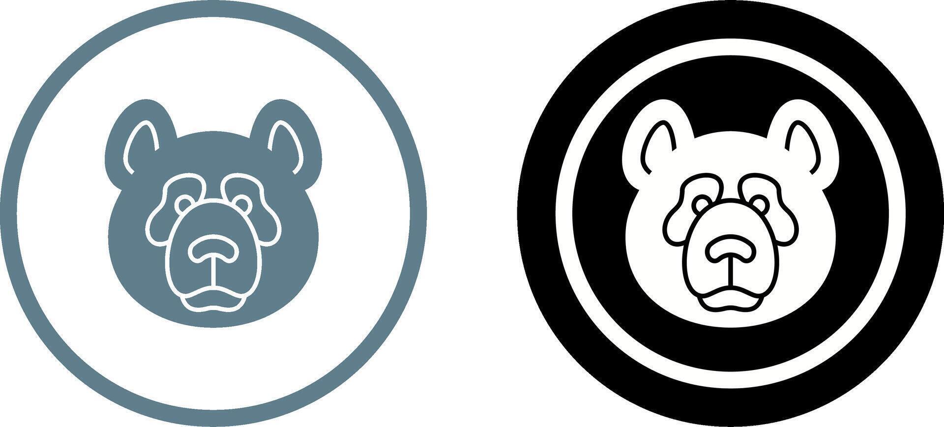 Panda Icon Design vector