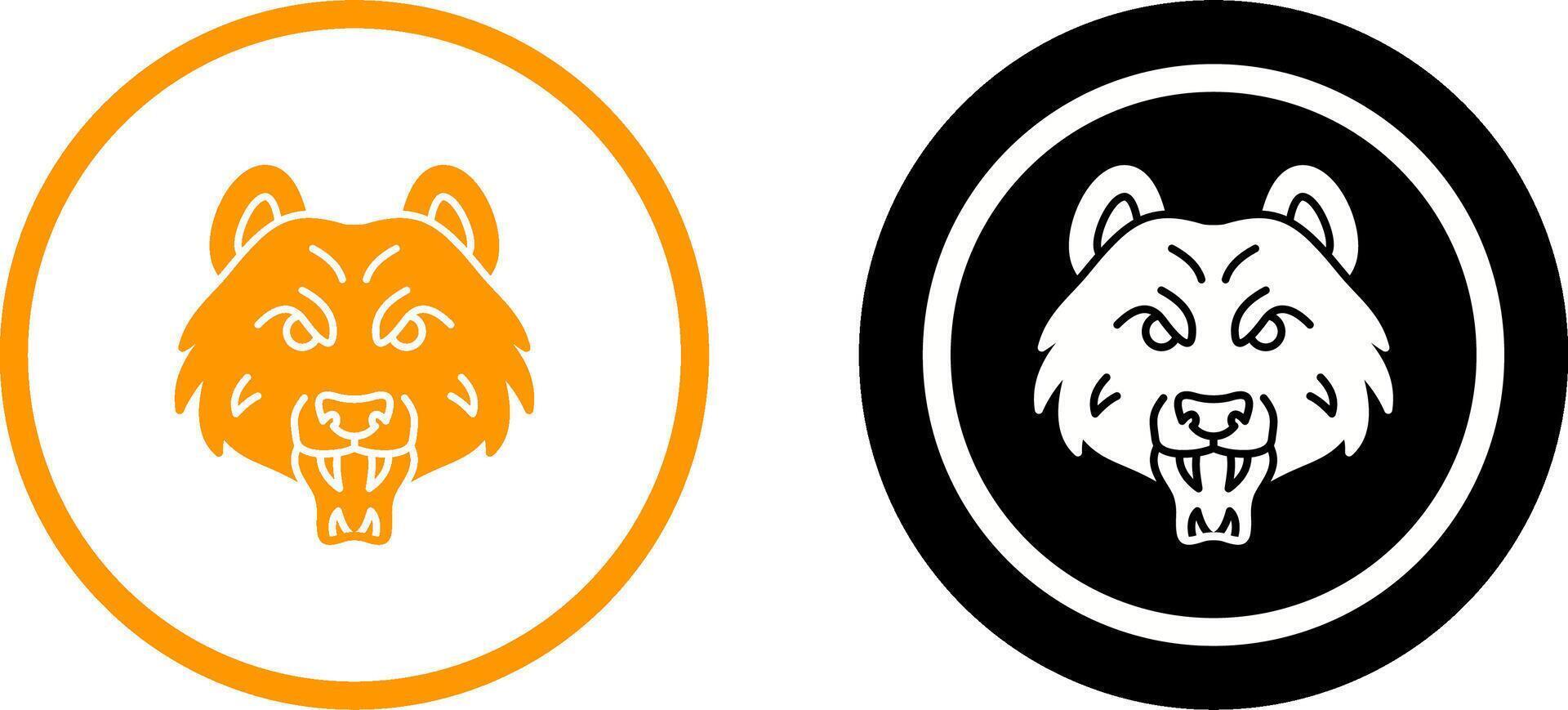 Bear Icon Design vector