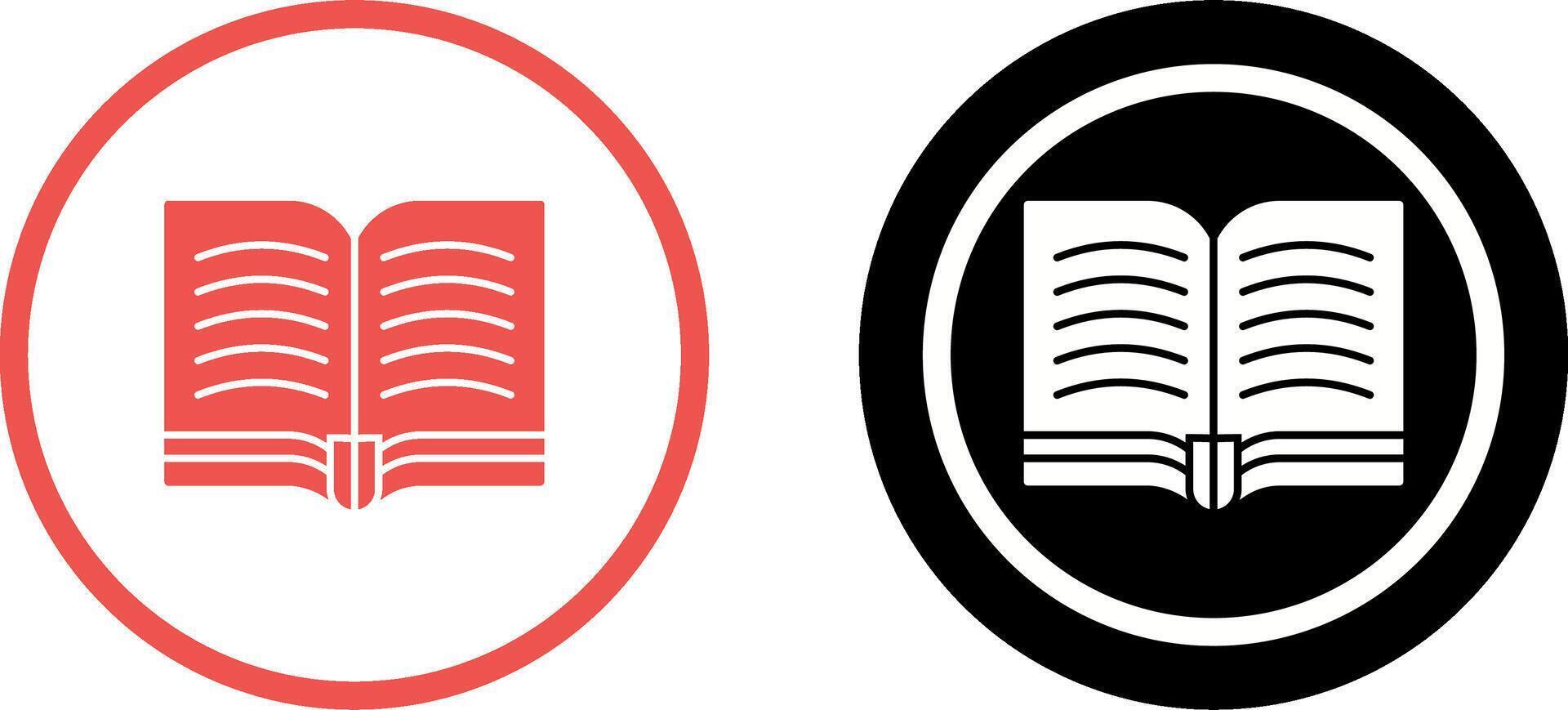 Book Icon Design vector