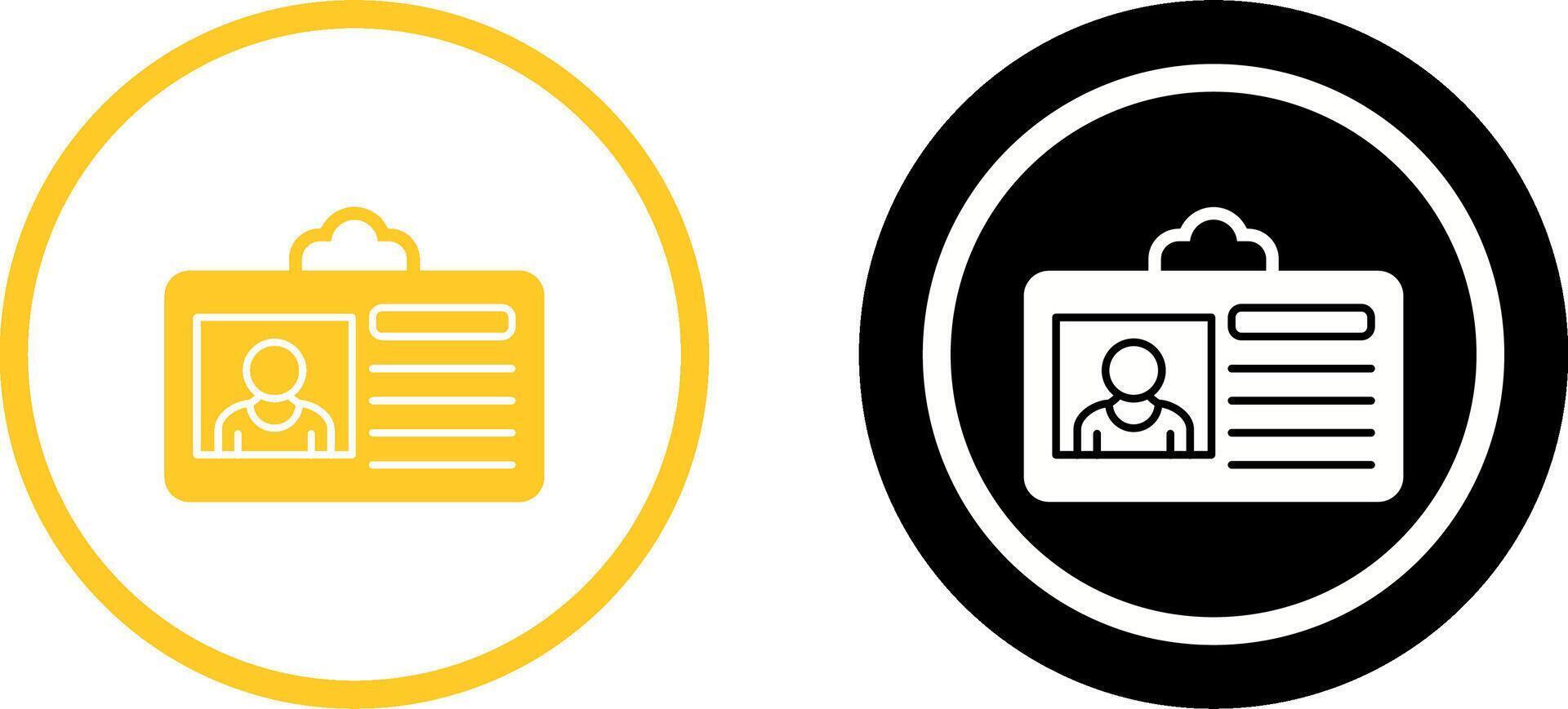 Criminal Card Icon Design vector